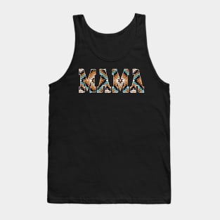 Aztec Mama, western rustic Mama, Country Mom Tank Top